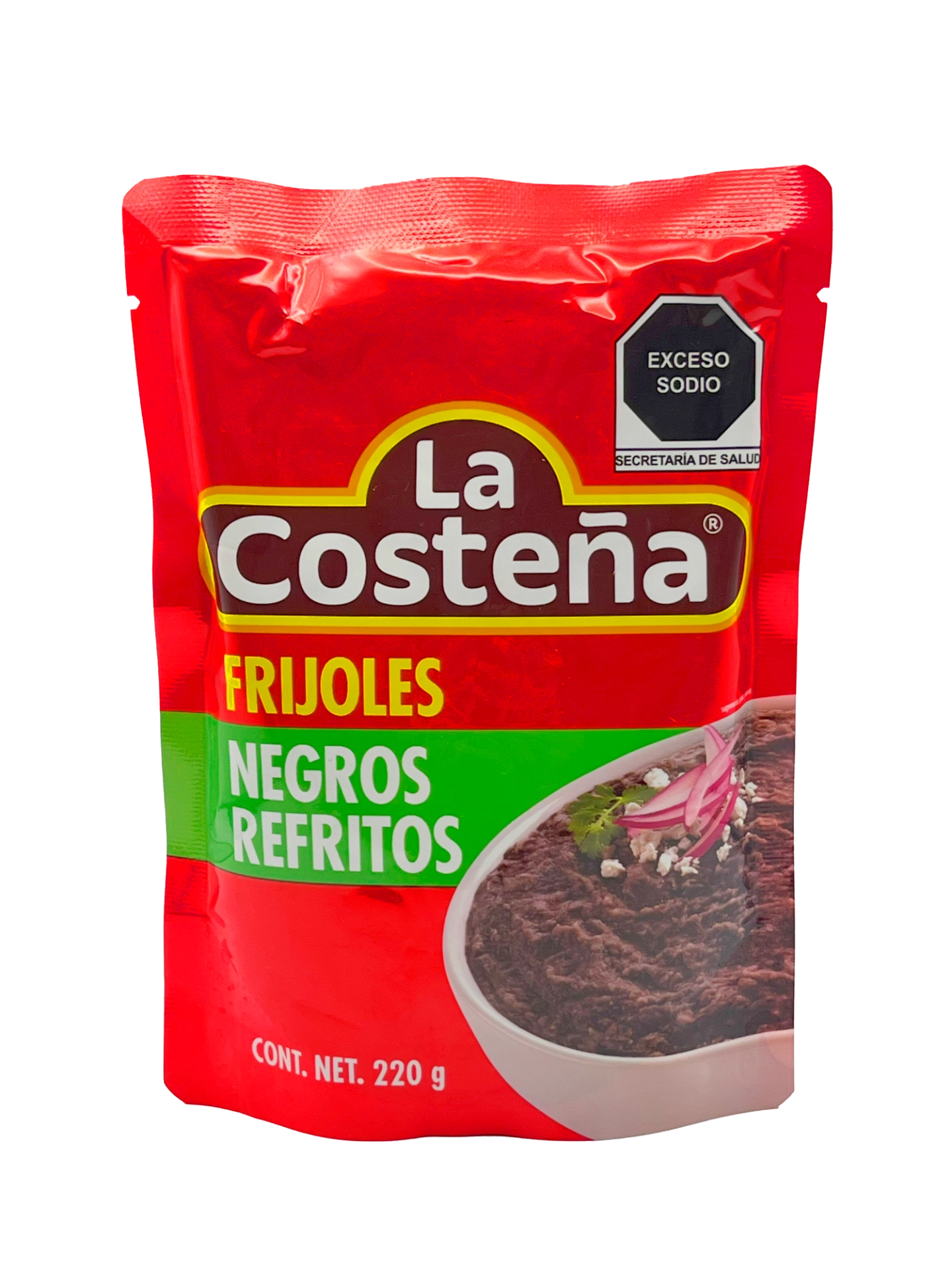 La Costena Frijoles Negros Refritos 220g