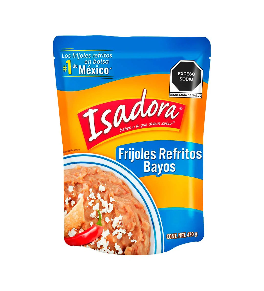 Isadora Frijoles Refritos Bayos 430g