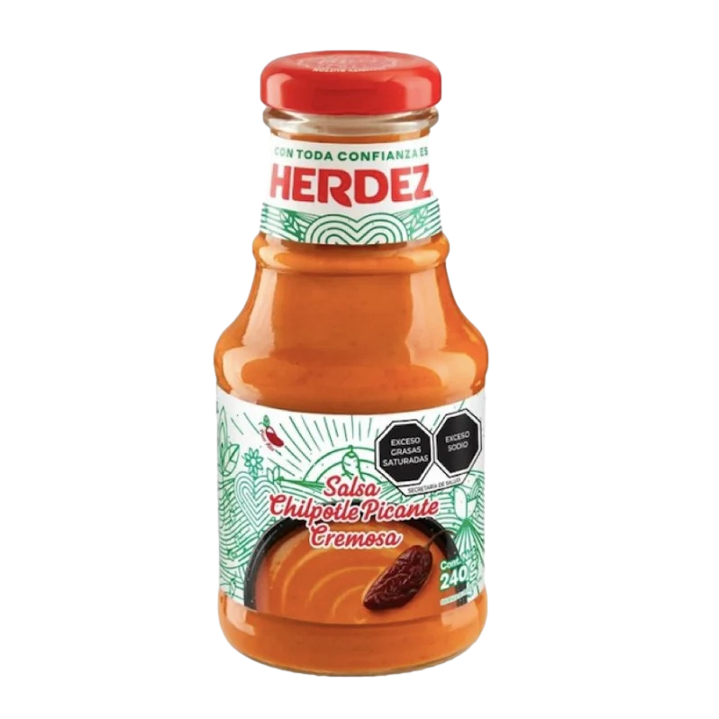 Herdez Salsa Chipotle Picante Cremosa 240g