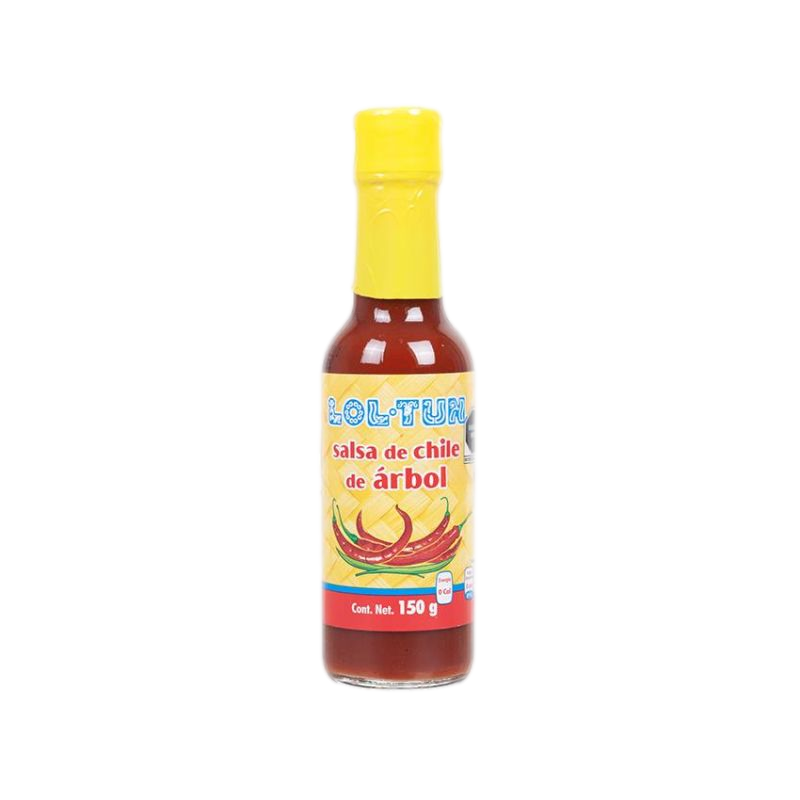Lol Tun Salsa de Chile de Arbol 150g