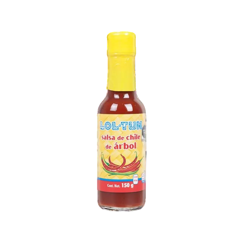 Lol Tun Salsa de Chile de Arbol 150g