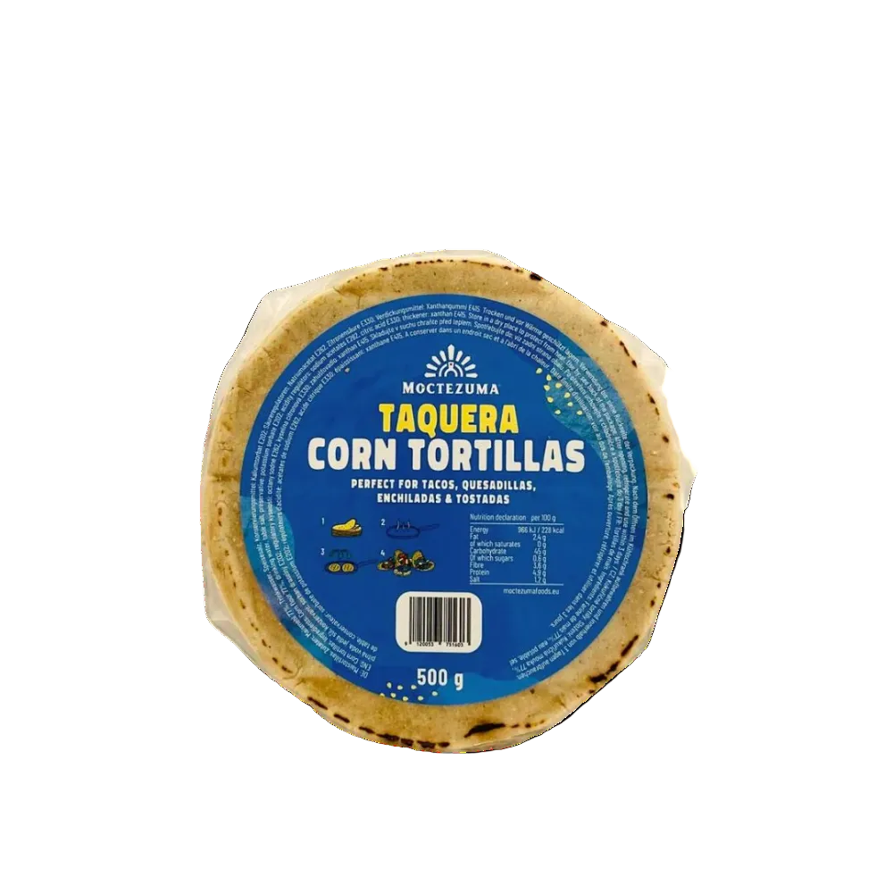 Moctezuma Corn Tortillas Taquera 12 cm 500g