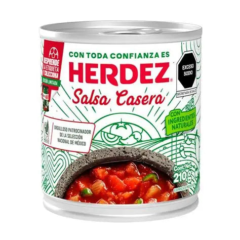 Herdez Salsa Casera Chipotle 210g Dose