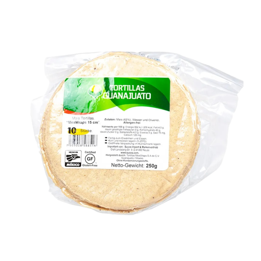 Tortillas Guanajuato 15 cm 1 kg