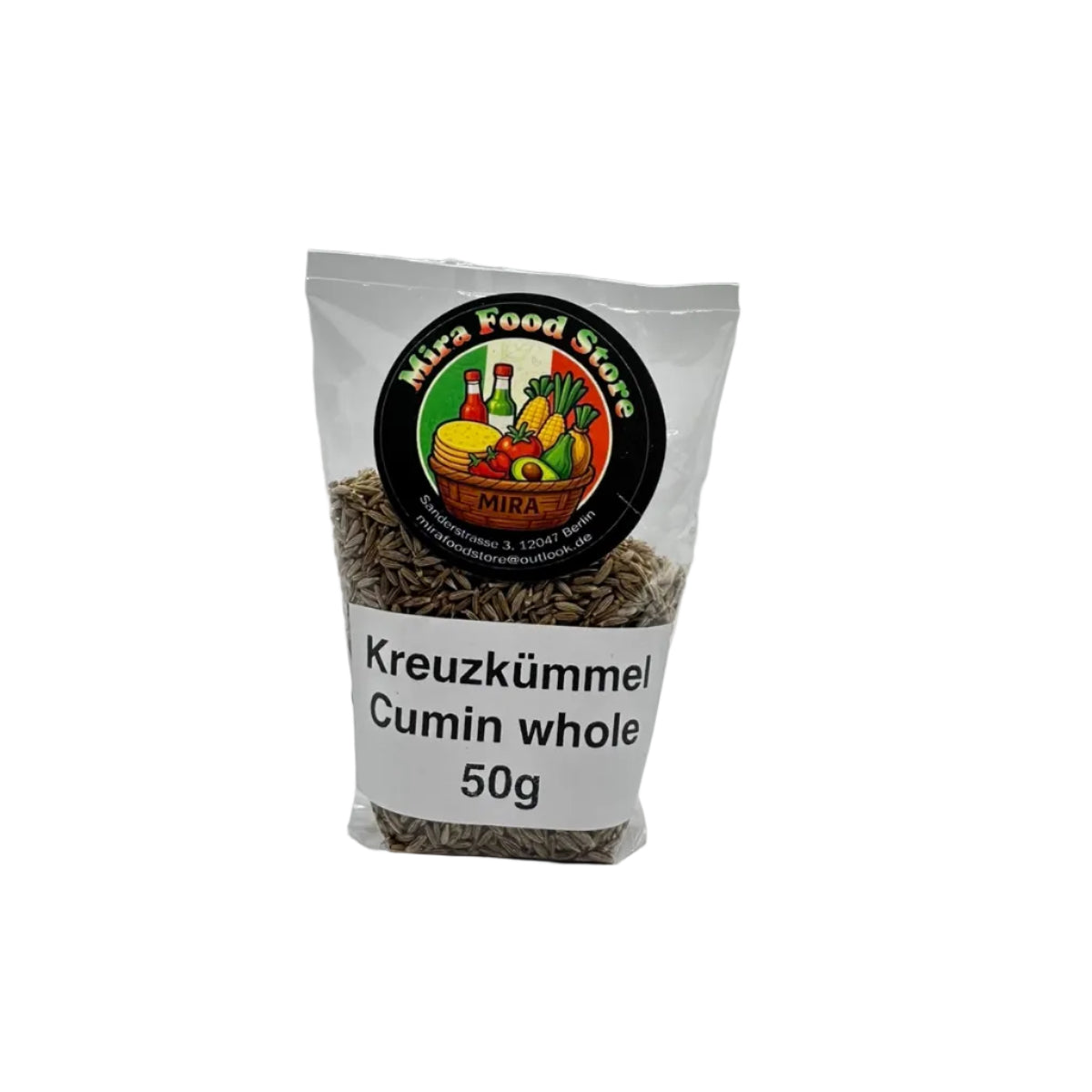 Kreuzkümmel Cumin whole 50g – Mira Food Store