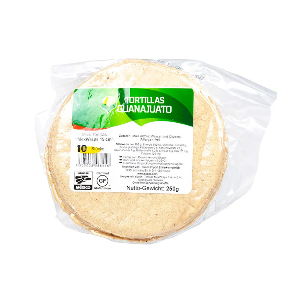 Tortillas Guanajuato 15 cm 1 kg