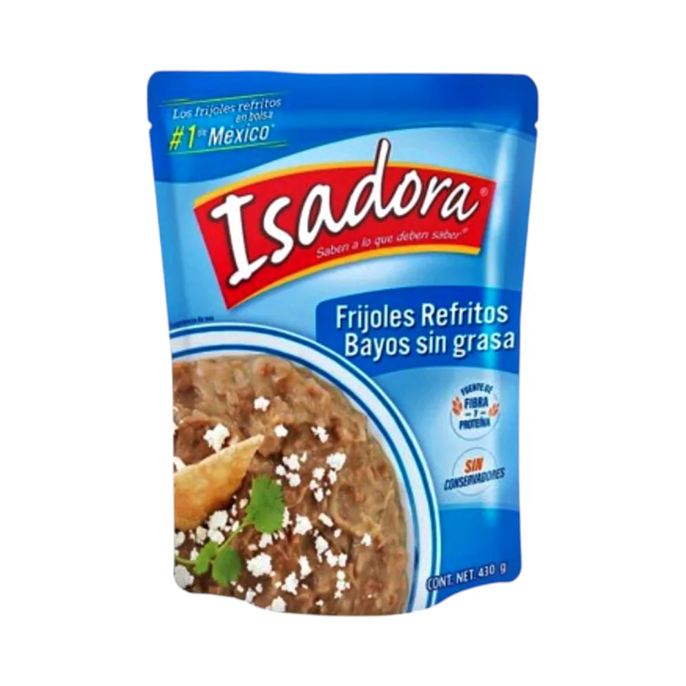 Isadora Frijoles Refritos Bayos sin grasa 430g