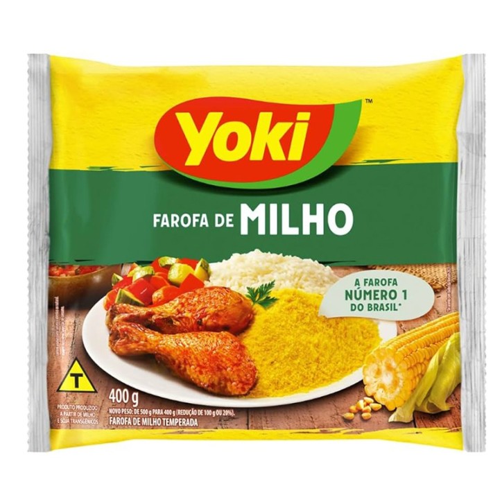 Yoki Farofa de Milho 400g
