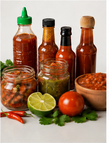 Chilisaucen