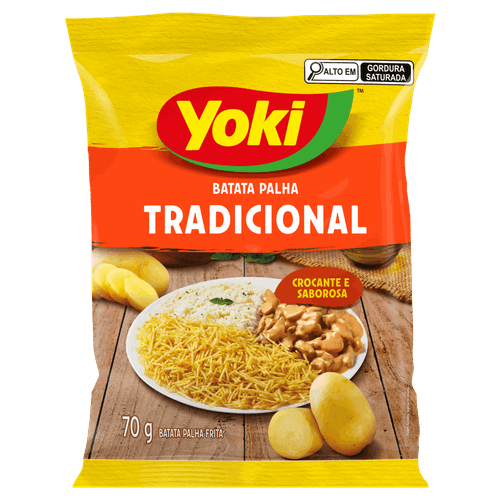 Yoki Batata Palha Tradicional 70g