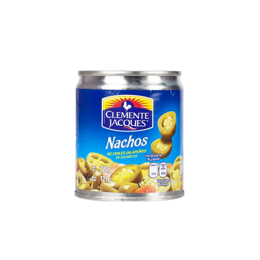Clemente Jaques Nachos De Chiles Jalapeños - En Escabeche 220g