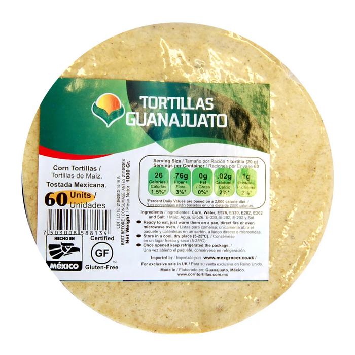 Tortillas Guanajuato 12 cm 1kg