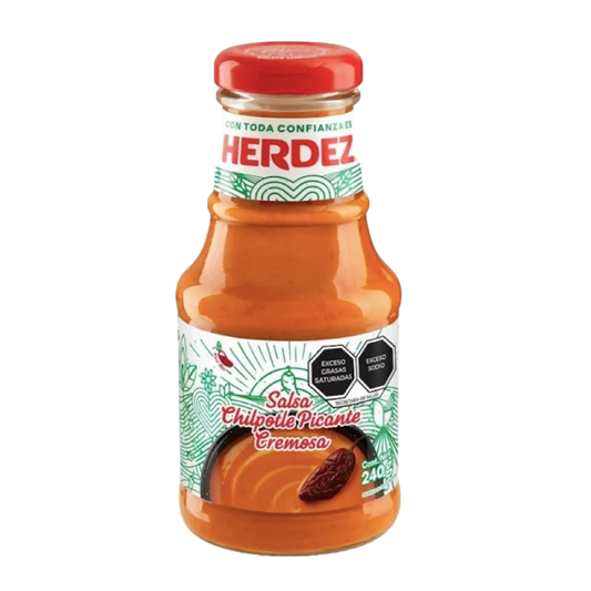 Herdez Salsa Chipotle Picante Cremosa 240g
