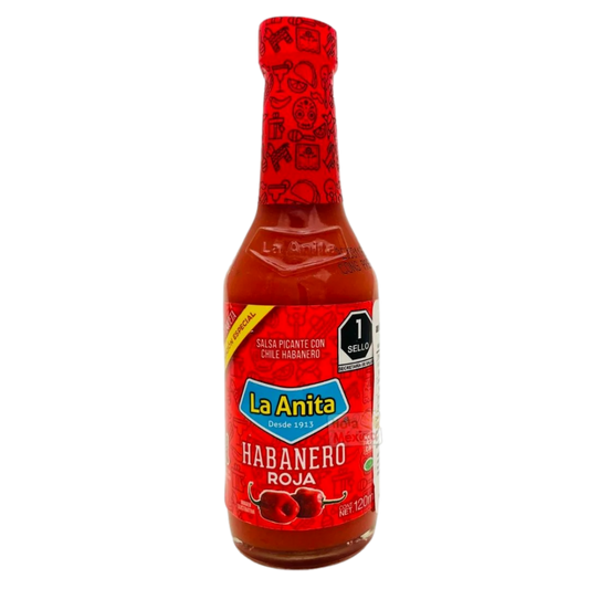 La Anita Habanero Salsa Sauce Roja 120ml
