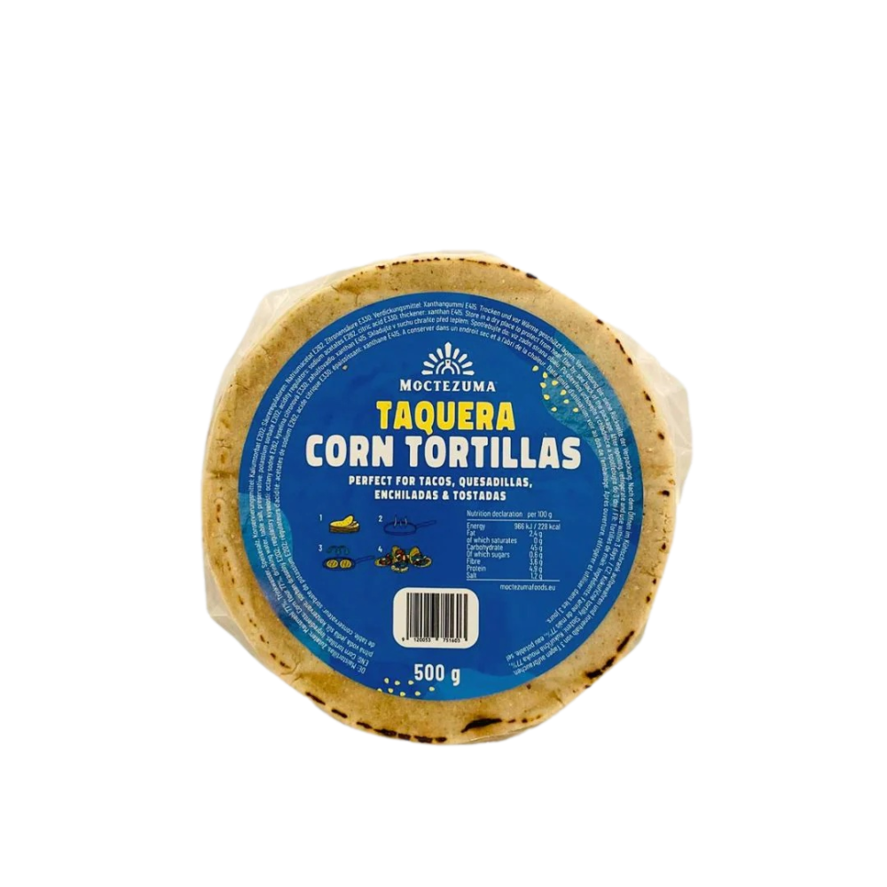 Moctezuma Corn Tortillas Taquera 12 cm 500g