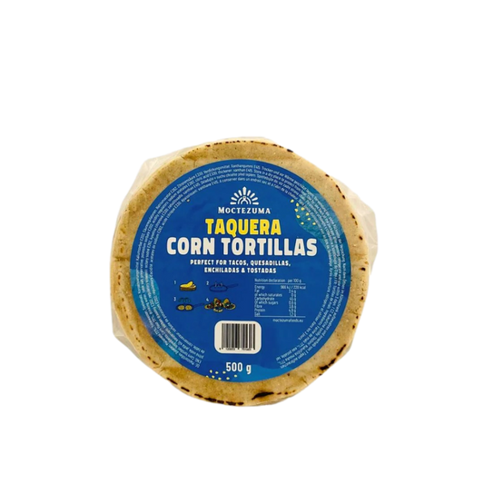Moctezuma Corn Tortillas Taquera 12 cm 500g