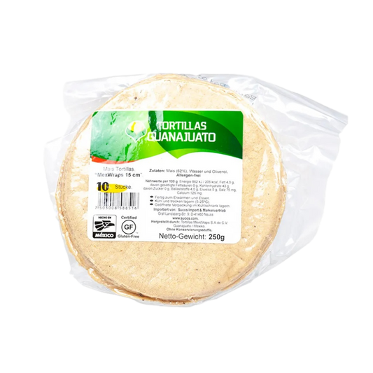 Tortillas Guanajuato 15 cm 1 kg