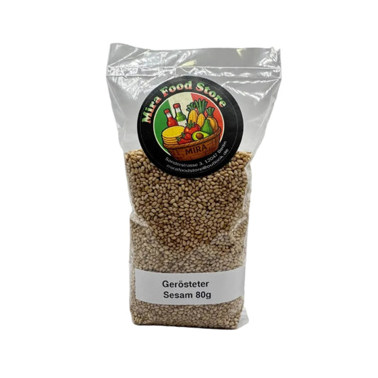 Gerösteter Sesam 80g – Mira Food Store