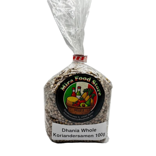 Dhania Whole Koriandersamen 100g