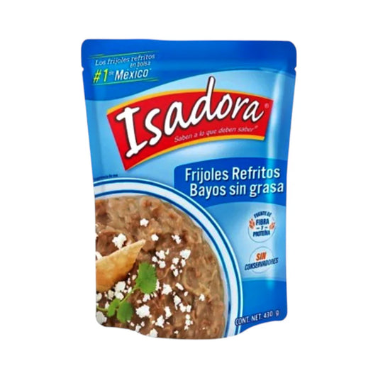 Isadora Frijoles Refritos Bayos sin grasa 430g