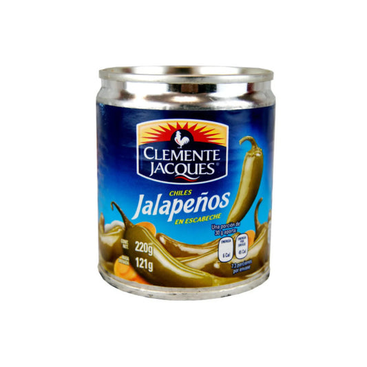 Clemente Jacques Chiles Jalapeños en- Escabeche 220g