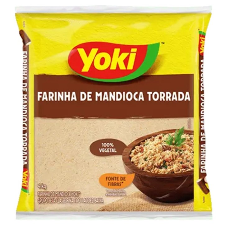 Yoki Maniokmehl, geröstet Farinha de Mandioca Torrada 500g